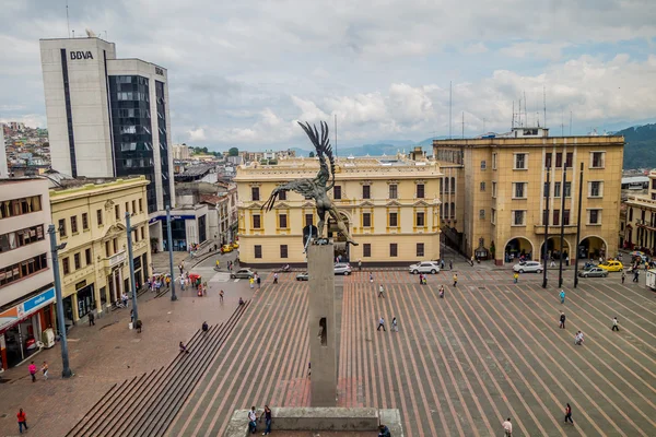 Piazza Bolivar a Manizales, Colombia — Foto Stock