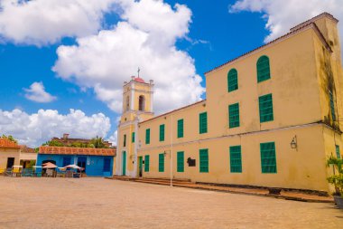 Camagüey, Cuba - eski şehir Unesco Dünya Mirası üzerinde listelenen