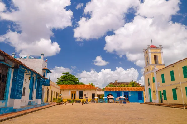 卡马圭，古巴-古城列入教科文组织世界遗产 — 图库照片
