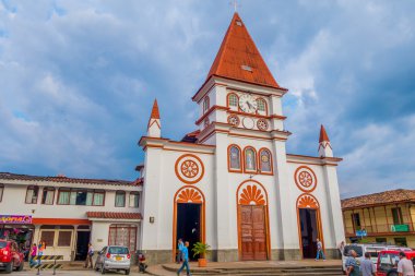 Villamaria, Kolombiya kasabasında güzel kilise
