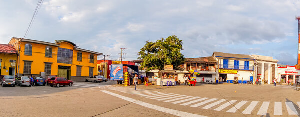 Центр города Вилламария в Колумбии
