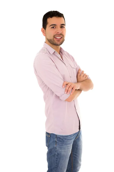 Happy young hispanic man — Stock Photo, Image