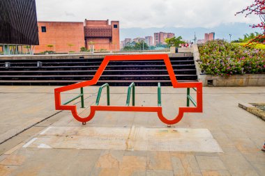 Bisiklet park yeri Medellin, Kolombiya