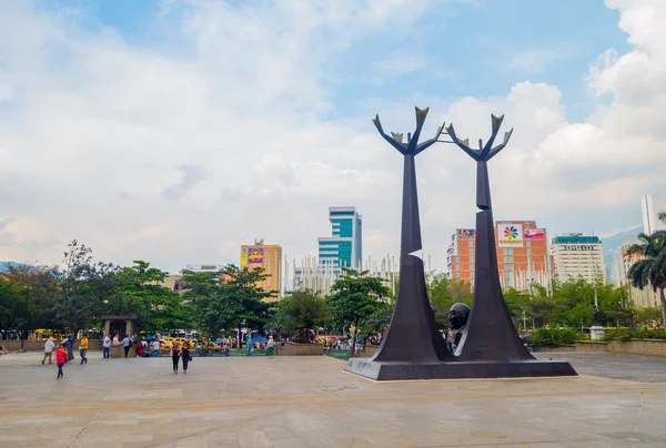 Centro Administrativo Alpujarra en la ciudad de Medellín, Colombia — Foto de Stock