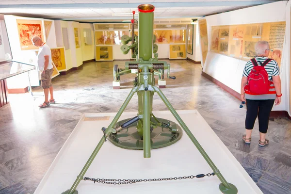 PLAYA GIRON, CUBA - 9 СЕНТЯБРЯ 2015: Музей показывает любопытную историю нападения в заливе Свиней — стоковое фото