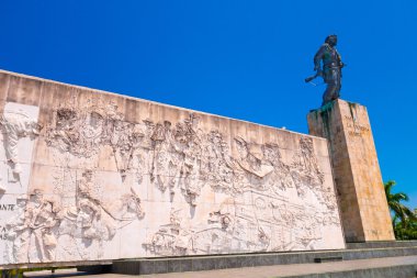 Santa Clara, Cuba - 08 Eylül 2015: Santa Clara, Küba'da Che Guevara'nın Türbesi.