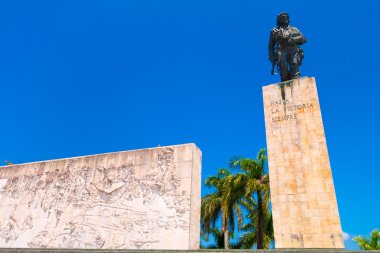 Santa Clara, Cuba - 08 Eylül 2015: Santa Clara, Küba'da Che Guevara'nın Türbesi.