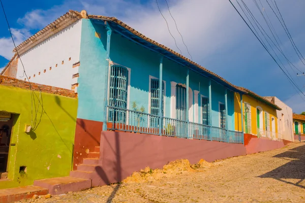 Trinidad, Küba - 8 Eylül 2015: 1988 yılında Unesco tarafından dünya mirası belirlenmiş. — Stok fotoğraf