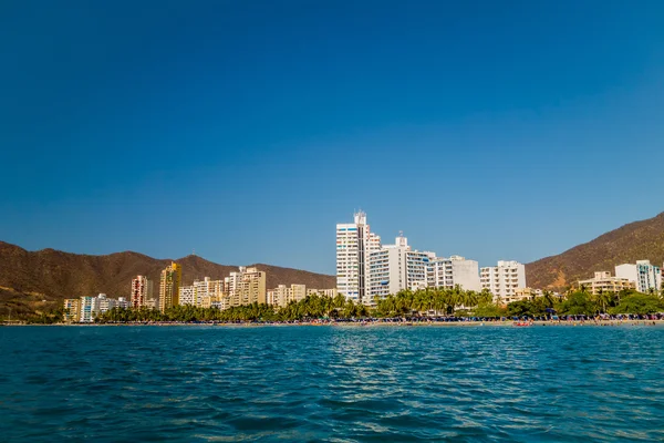 Bella vista su Santa Marta, Colombia — Foto Stock