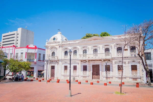 Centro storico di Santa Marta, città caraibica, Colombia — Foto Stock