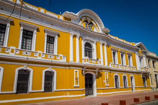 Ayuntamiento de Plaza Bolívar, Santa Marta, Colombia — Foto de Stock