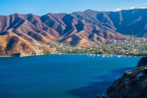 Bella vista su Santa Marta, Colombia — Foto Stock