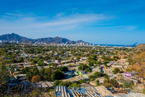 Vacker utsikt över Santa Marta, Colombia — Stockfoto