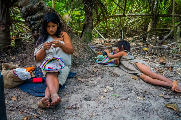 Peuple Kogi, groupe ethnique autochtone, Colombie — Photo