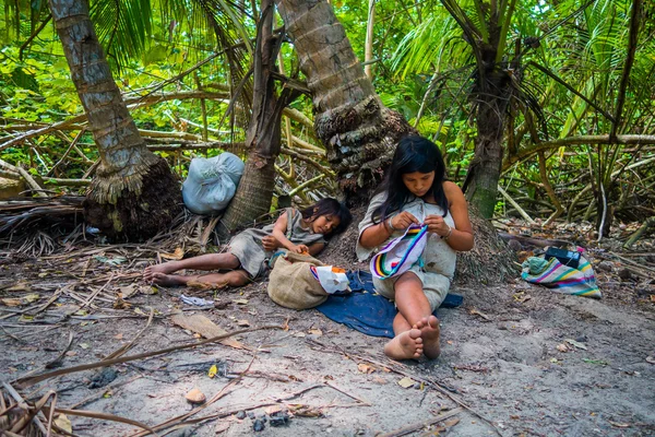 Kogi people, indigene ethnische gruppe, kolumbien — Stockfoto