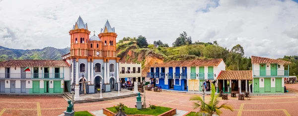 Mooie oude stad replica, Guatape, Colombia — Stockfoto