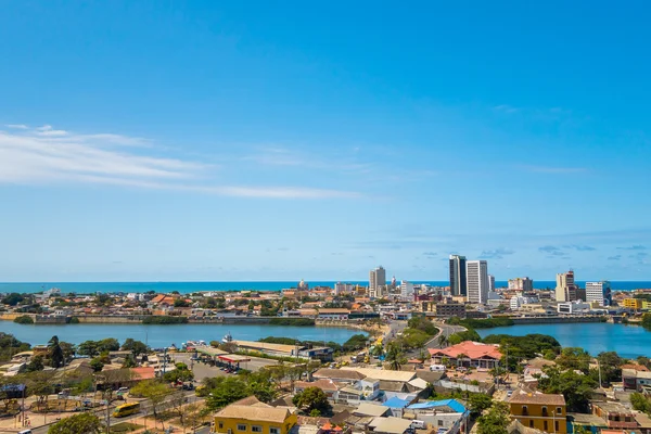 Beautiful high angle view of Cartagena, Colombia — Stock Photo, Image