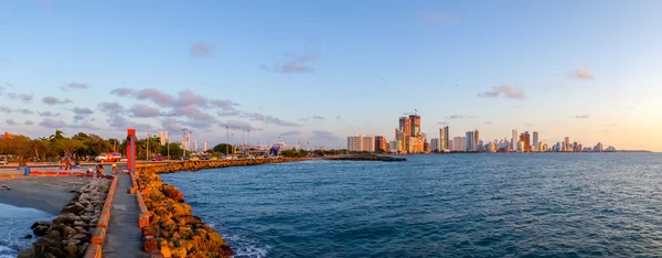 Vackra panorama landskap i Cartagena, Colombia — Stockfoto