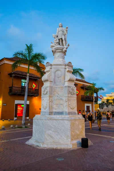 Monumento Histórico J.B. Maine Royt en Cartagena, Colombia — Foto de Stock