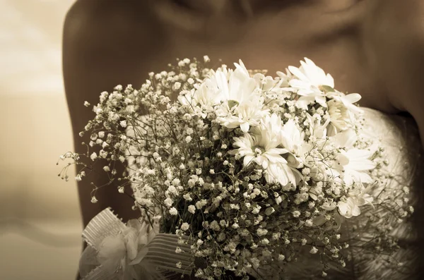 Beautiful wedding flower bouquet — Stock Photo, Image