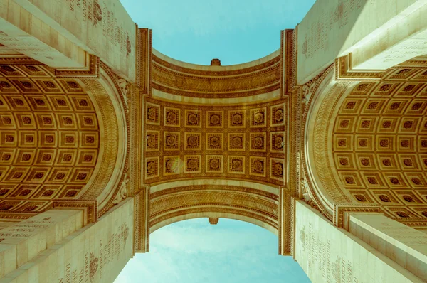 Arc de triomphe, Parijs, Frankrijk — Stockfoto