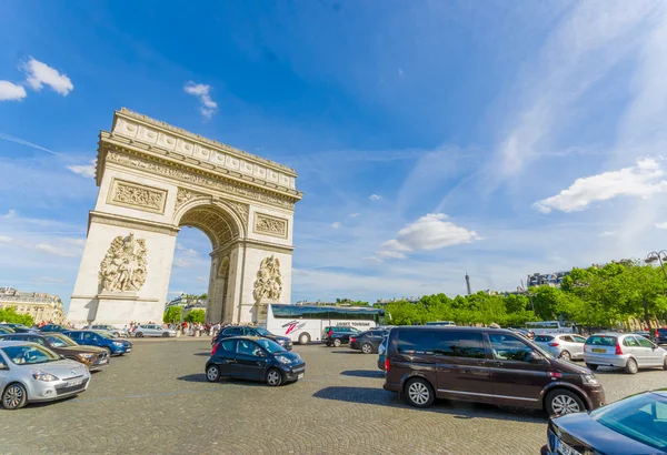 Arc de triomphe，法国巴黎 — 图库照片