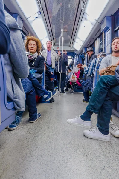 Métro parisien, France — Photo