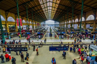 Paris, Fransa 'daki Gare du Nord İstasyonu