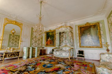 Interiors of Chateau de Versailles, near Paris, France