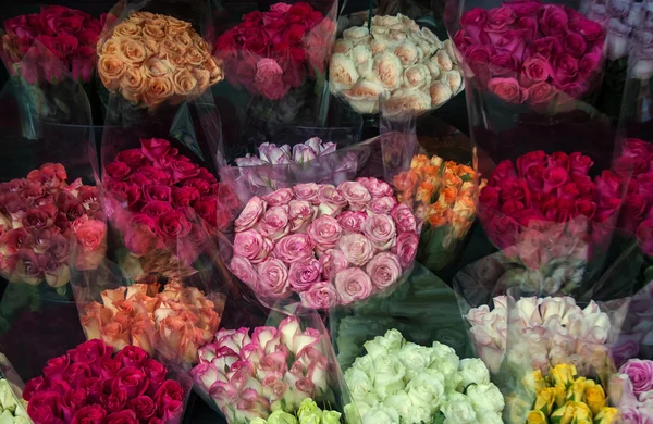 Mercado de flores callejeras —  Fotos de Stock