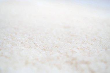 Suşi pişirmek için beyaz pirinç.