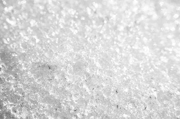 Snow close-up texture — Stock Photo, Image