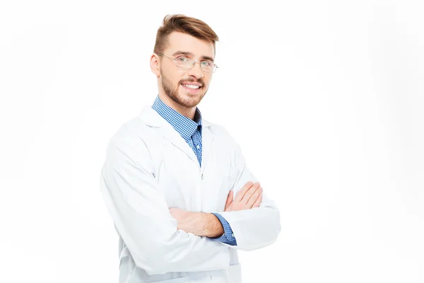 Mannelijke arts in glazen — Stockfoto