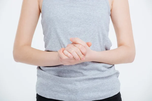 Imagen recortada del cuerpo femenino —  Fotos de Stock