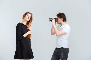 Adam fotoğrafçılık kadın modeli 