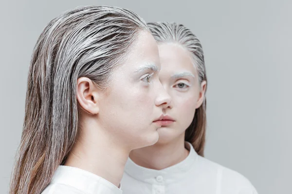 Yakın çekim portresi