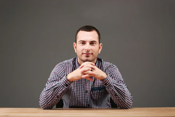 Handsome caucasian man isolated — Stock Photo, Image