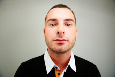 yakışıklı adam izole