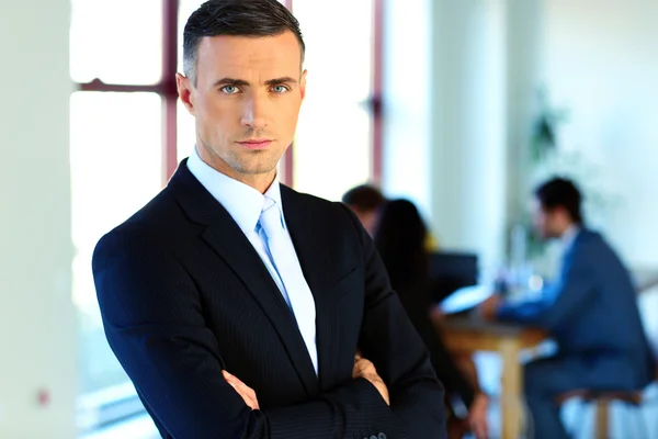 Group of a business people in the office — Stock Photo, Image