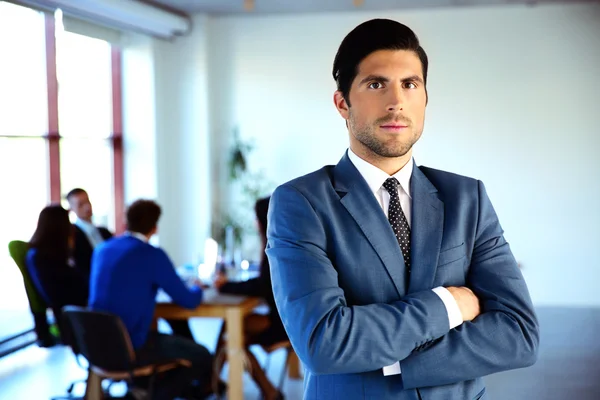 Group of a business people in the office — Stock Photo, Image