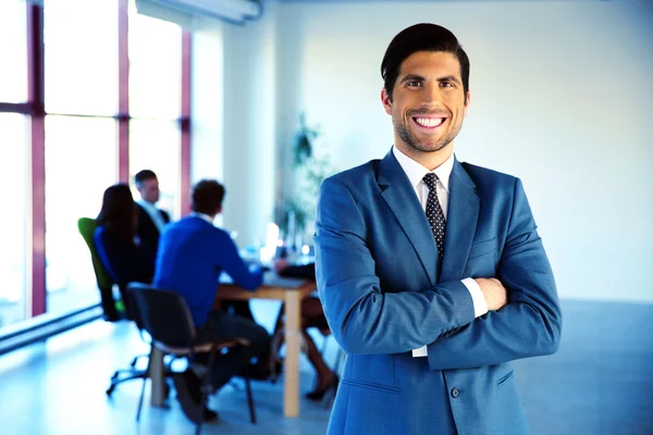 Group of a business people in the office — Stock Photo, Image