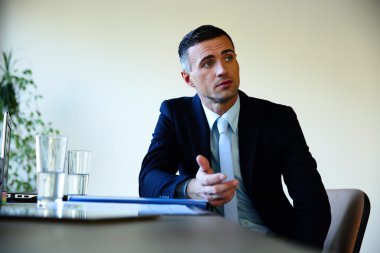 Grup ofis iş adamları