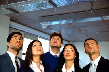 Grup ofis iş adamları