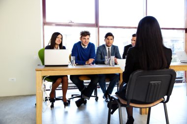 Office işadamları grubu