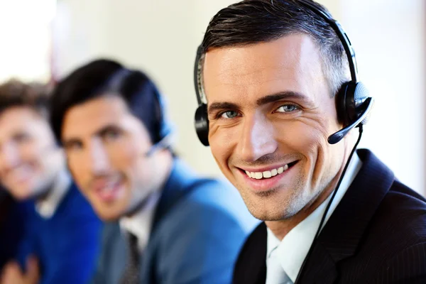 Groep van ondernemers in office — Stockfoto