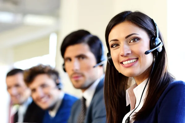 Groep van ondernemers in office — Stockfoto