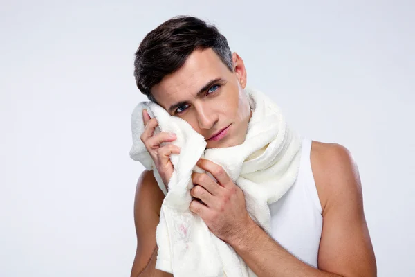 Retrato de um homem bonito isolado — Fotografia de Stock