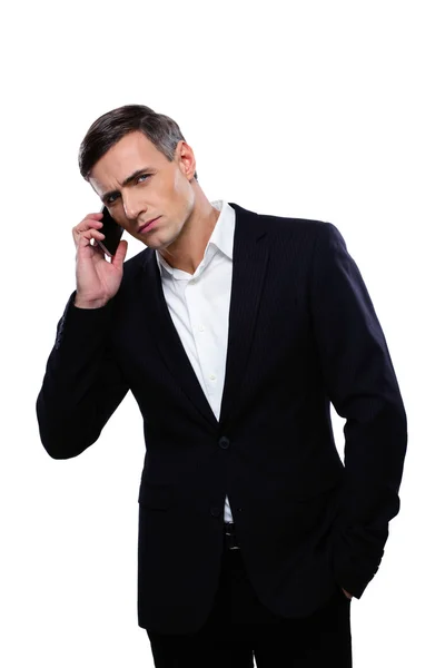 Handsome businessman isolated — Stock Photo, Image