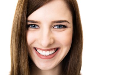 Stüdyoda duran güzel kadın