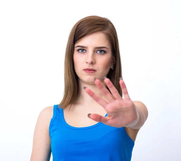 Retrato de una mujer hermosa —  Fotos de Stock